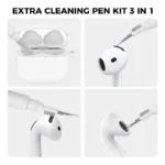 Θήκη Σιλικόνης AhaStyle WG163 Apple AirPods 4 Premium με Γάντζο Λευκό | Shopin.gr