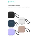 Θήκη Σιλικόνης Devia Apple AirPods 4 Naked Βιολετί | Shopin.gr