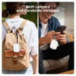 Θήκη Σιλικόνης AhaStyle WG184 Apple AirPods Pro 3 Premium με Γάντζο Λευκό | Shopin.gr