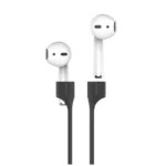 Strap Λαιμού Σιλικόνης AhaStyle PT74 Apple AirPods Magnetic Μαύρο | Shopin.gr