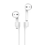 Strap Λαιμού Σιλικόνης AhaStyle PT74 Apple AirPods Magnetic Λευκό | Shopin.gr