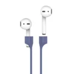 Strap Λαιμού Σιλικόνης AhaStyle PT74 Apple AirPods Magnetic Σκούρο Μπλε | Shopin.gr