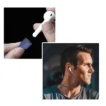 Strap Λαιμού Σιλικόνης AhaStyle PT74 Apple AirPods Magnetic Σκούρο Μπλε | Shopin.gr