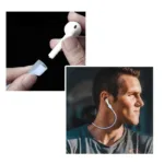 Strap Λαιμού Σιλικόνης AhaStyle PT74 Apple AirPods Magnetic Γαλάζιο | Shopin.gr