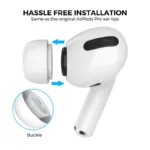 Eartips Σιλικόνης AhaStyle WG86-K Apple AirPods Pro 1 & 2 Λευκό (3 ζεύγη) | Shopin.gr