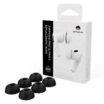 Eartips Σιλικόνης AhaStyle WG86-K Apple AirPods Pro 1 & 2 Μαύρο (3 ζεύγη) | Shopin.gr
