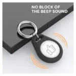 Θήκη - Μπρελόκ Premium Silicone AhaStyle PT155 για Apple AirTag Γκρι | Shopin.gr