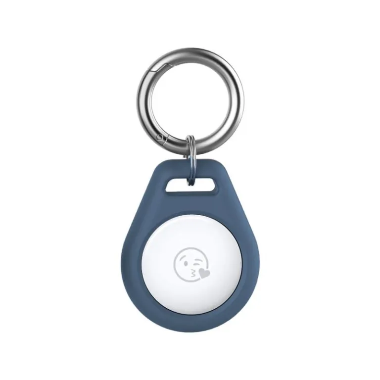 Θήκη - Μπρελόκ Premium Silicone AhaStyle PT155 για Apple AirTag Μπλε | Shopin.gr