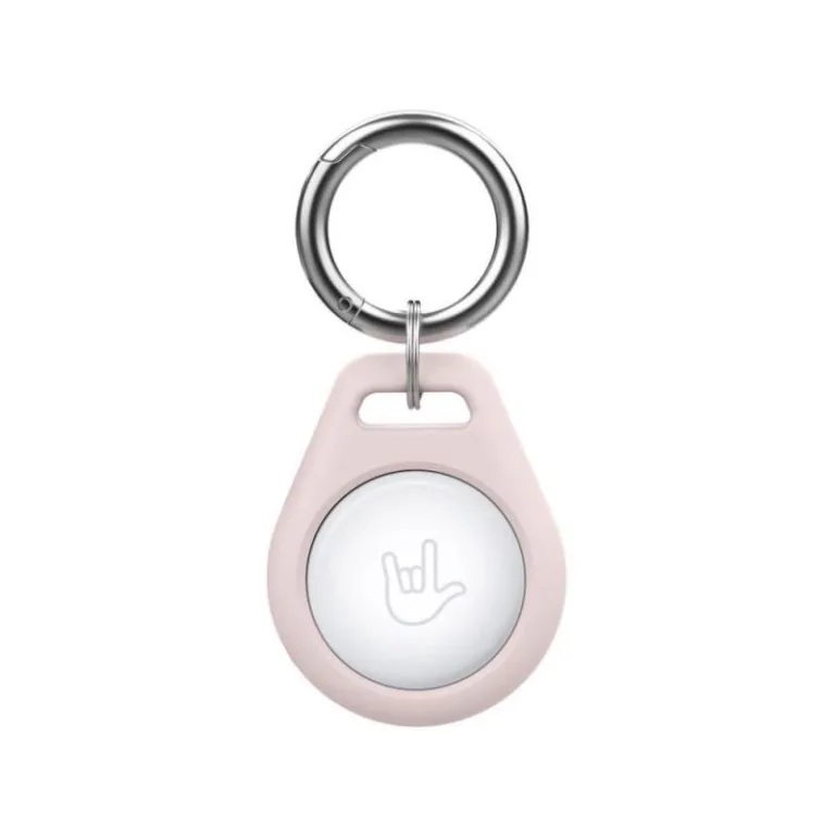 Θήκη - Μπρελόκ Premium Silicone AhaStyle PT155 για Apple AirTag Ροζ | Shopin.gr
