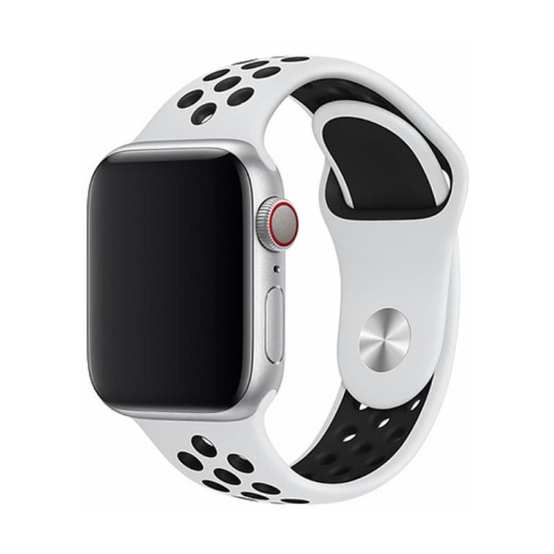 Λουράκι Devia Sport2 Apple Watch (38/ 40/ 41mm) Deluxe Λευκό | Shopin.gr