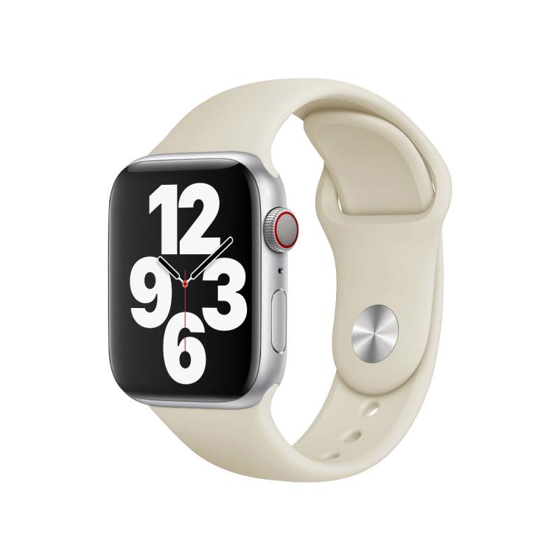 Λουράκι Devia Sport Apple Watch (38/ 40/ 41mm) Deluxe Antique Λευκό | Shopin.gr