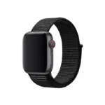 Λουράκι Devia Sport3 Nylon Woven Apple Watch (42/ 44/ 45/ 49mm) Deluxe Μαύρο | Shopin.gr