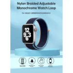 Λουράκι Devia Sport3 Nylon Woven Apple Watch (42/ 44/ 45/ 49mm) Deluxe Γκρι | Shopin.gr