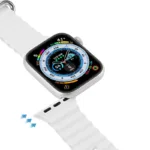 Λουράκι Σιλικόνης Dux Ducis OceanWave Bracelet Apple Watch (38/ 40/ 41mm) Λευκό | Shopin.gr