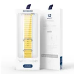 Λουράκι Σιλικόνης Dux Ducis OceanWave Bracelet Apple Watch (38/ 40/ 41mm) Κίτρινο | Shopin.gr