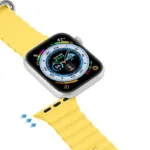 Λουράκι Σιλικόνης Dux Ducis OceanWave Bracelet Apple Watch (38/ 40/ 41mm) Κίτρινο | Shopin.gr
