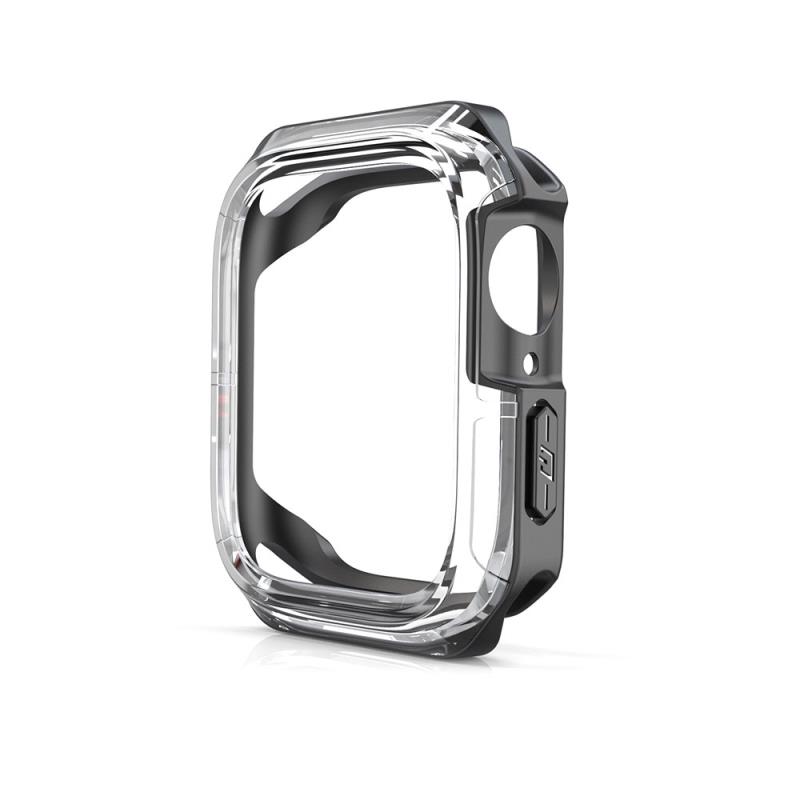 Θήκη TPU & PC Devia Sport Apple Watch 7/ 8 (45mm) Shock Proof Μαύρο | Shopin.gr