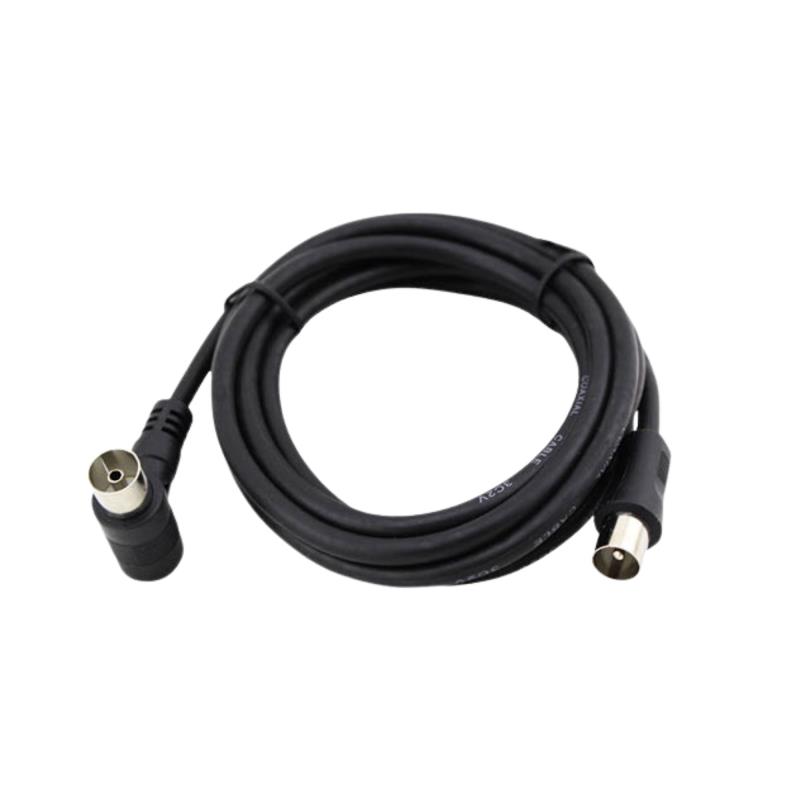 Καλώδιο Κεραίας RF GSC M/F με Γωνία 1.5m Μαύρο | Shopin.gr