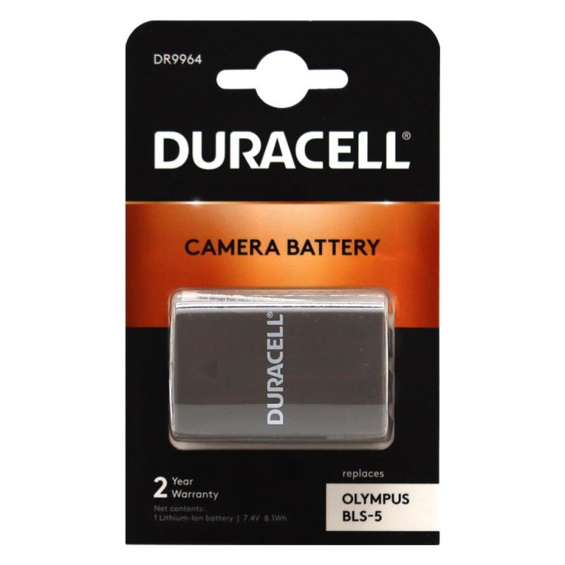 Μπαταρία Κάμερας Duracell DR9964 για Olympus BLS-5 7.4V 1100mAh (1 τεμ) | Shopin.gr