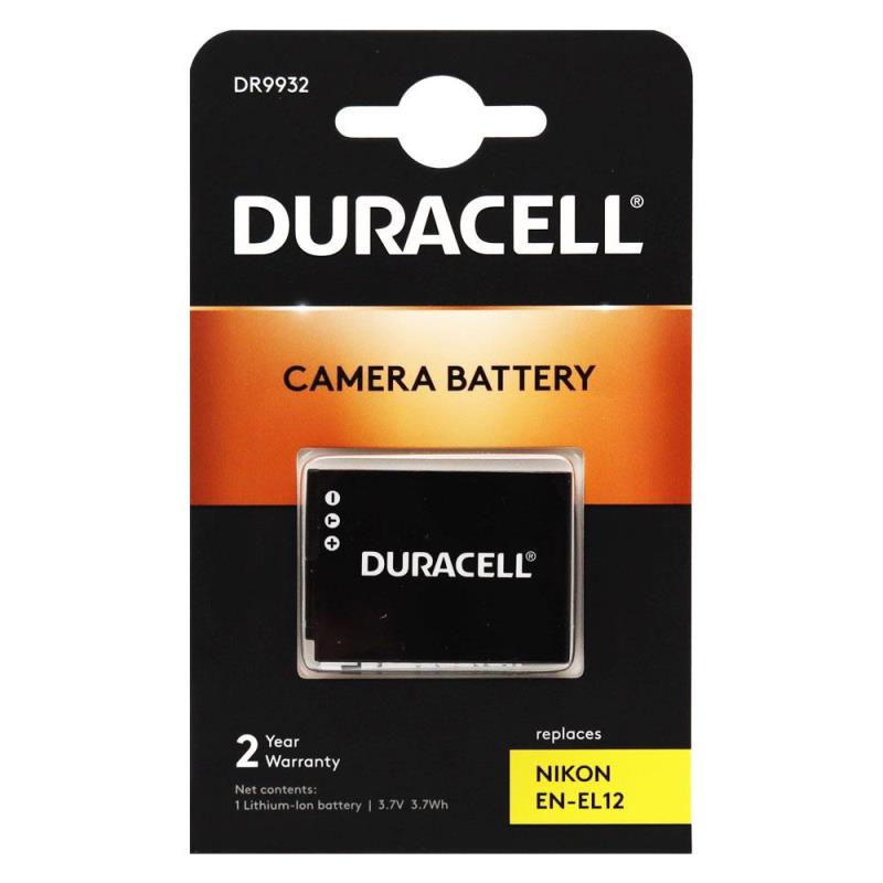 Μπαταρία Κάμερας Duracell DR9932 για Nikon EN-EL12 3.7V 1000mAh (1 τεμ) | Shopin.gr