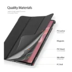 Θήκη TPU Flip Shock Proof Dux Ducis Domo Samsung X200 Galaxy Tab A8 10.5 (2021) Wi-Fi/ X205 Galaxy Tab A8 10.5 (2021) Μαύρο | Shopin.gr