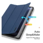 Θήκη TPU Flip Shock Proof Dux Ducis Domo Samsung Galaxy Tab S9 FE Plus (X610/X616B) 12.4" Μαύρο | Shopin.gr