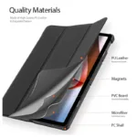 Θήκη TPU Flip Shock Proof Dux Ducis Domo Xiaomi Redmi Pad 10.6" Μαύρο | Shopin.gr