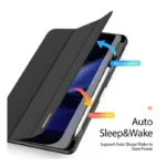 Θήκη TPU Flip Shock Proof Dux Ducis Domo Xiaomi Pad 6/6 Pro 11.0" Μαύρο | Shopin.gr