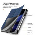 Θήκη TPU Flip Shock Proof Dux Ducis Domo Xiaomi Pad 6/6 Pro 11.0" Μαύρο | Shopin.gr