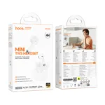 Wireless Hands Free Hoco EW205 Peaceful TWS Hi-Fi Audio Deep Bass v6.0 200mAh 4  Ώρες Ομιλίας και Θήκη Φόρτισης Λευκά | Bluetooth - shopin.gr