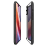 Θήκη Spigen Ultra Hybrid για Apple iPhone 16 Ματ Μαύρη | Θήκες - shopin.gr