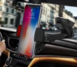 Βάση Στήριξης Αυτοκινήτου CAD01 Easy-lock με 360 Περιστροφή Μαύρο - Κόκκινο | Βάσεις Στήριξης - shopin.gr