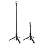 Selfie Stick Hoco K34 Spring και Τρίποδο για Συσκευές 4.5"- 7" Επεκτεινόμενo εως 1.36m με Τηλεχειριστήριο και Φωτισμό | Βάσεις Στήριξης - shopin.gr