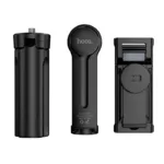 Selfie Stick Hoco K100 Prestigio και Τρίποδο Mini για Συσκευές 4.5"- 7" με Σπείρωμα 1/4" Κατάλληλο για Κάμερες Φώτα και Action Cameras | Βάσεις Στήριξης - shopin.gr