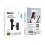 Μικρόφωνο Πέτου Ασύρματο Borofone BFK16 Winner Lavalier ENC USB-C 2.4GHz Μαύρο | Μικρόφωνα - shopin.gr