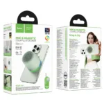 Φορητό Ηχείο Wireless Hoco HC49 Shine Mini Μαγνητικό TWS Hi-Fi Audio v6.0 700mAh 8W εως 4 Ώρες Αναπαραγωγής και Πολύχρωμο Φωτισμό Πράσινο | Φορητά Ηχεία - shopin.gr