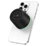 Φορητό Ηχείο Wireless Hoco HC49 Shine Mini Μαγνητικό TWS Hi-Fi Audio v6.0 700mAh 8W εως 4 Ώρες Αναπαραγωγής και Πολύχρωμο Φωτισμό Μαύρο | Φορητά Ηχεία - shopin.gr