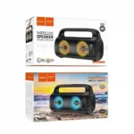 Φορητό Ηχείο Wireless Hoco. DS75 v5.0 10W 1200mAh USB AUX TF Card FM και RGB Φωτισμό | Φορητά Ηχεία - shopin.gr