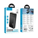 Power Bank Hoco J159A Essence 20000mAh 2xUSB-A 22.5W 1xUSB-C PD20W 1xMicroUSB 18W Digital LED Ένδειξη Μπαταρίας Μαύρο | Power Bank - shopin.gr