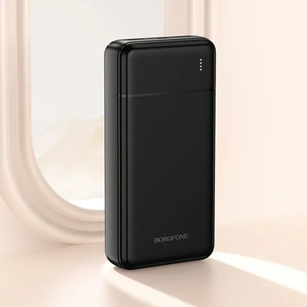 Power Bank Borofone BJ88A Clever 20000mAh 5V/2A με 4 Θύρες 1xUSB-C 2xUSB-A 1xMicroUSB και LED Ένδειξη Μπαταρίας Μαύρο | Power Bank - shopin.gr