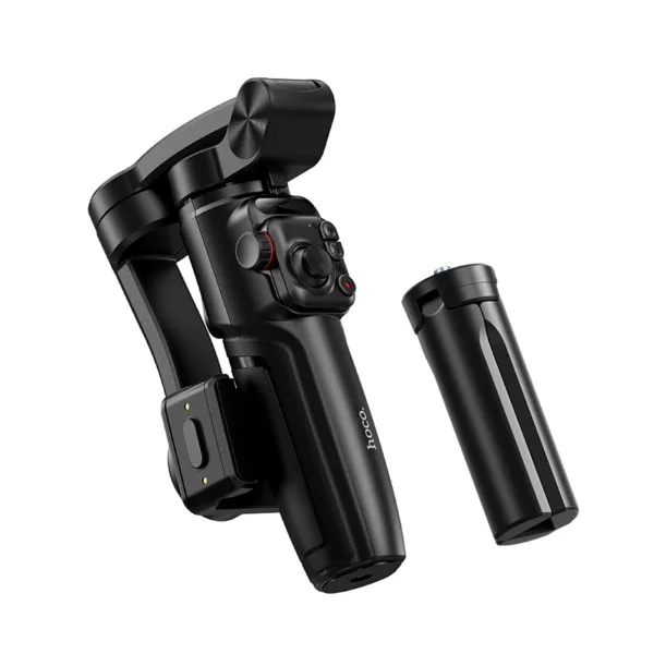 Gimbal Hoco K91 για Συσκευές 4.5"- 7" 1800mAh με Σταθεροποιητή 3 Αξόνων Τηλεχειριστήριο Επεκτεινόμενο και με Face Tracking | Selfie Sticks - shopin.gr
