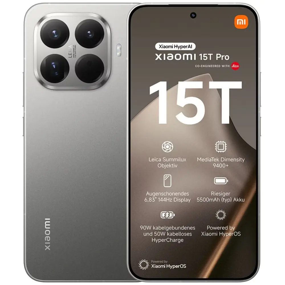 Xiaomi 15T Pro 5G Dual Sim 6.83" 12GB/256GB NFC IP68 Grey | Smartphone - shopin.gr