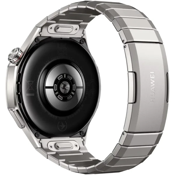 Huawei Watch GT5 Pro 46mm GPS NFC 5ATM με Δυνατότητα Κλήσεων Silver | Smartwatches - shopin.gr