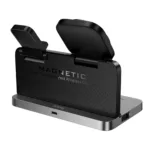 Ασύρματος Φορτιστής Hoco DWQ03 4 in 1 Qi 15W για Smartphone Earbuds Smartwatch με Ψηφιακό Ρολόι και Ξυπνητήρι | Ασύρματοι Φορτιστές - shopin.gr