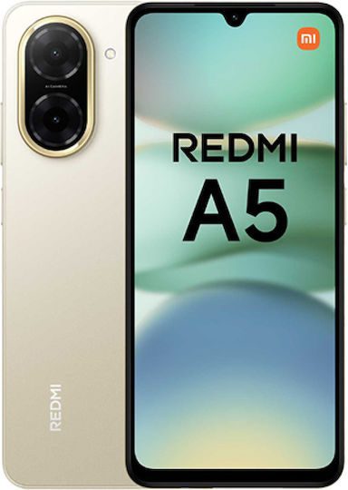 XIAOMI REDMI A5  3GB/64GB MIDNIGHT GOLD | Shopin.gr
