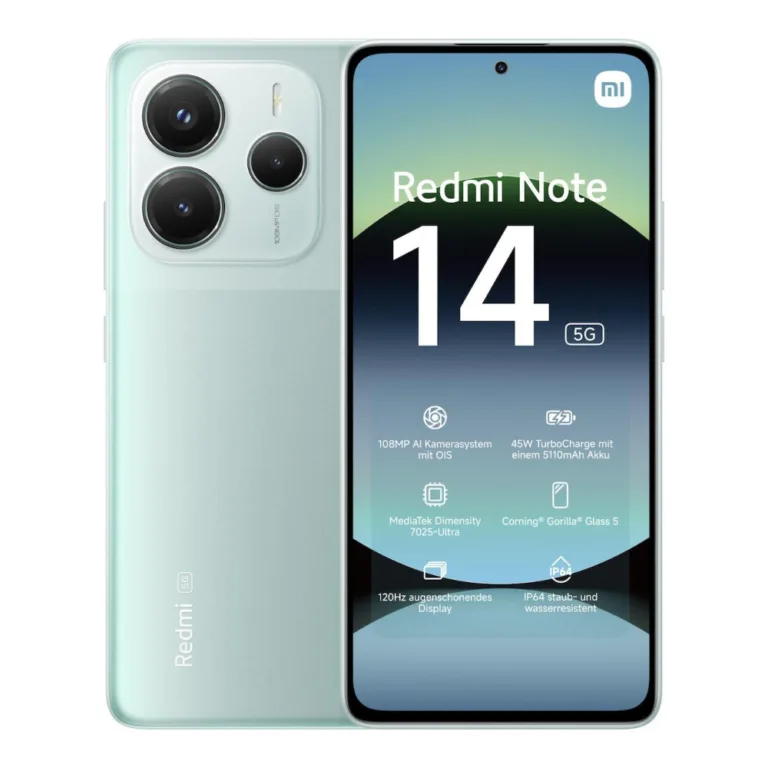 XIAOMI REDMI NOTE 14 5G 8GB/256GB GREEN | Shopin.gr