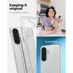 Θήκη TPU & PC Spigen Ultra Hybrid Samsung A576 Galaxy A57 5G Διάφανο | Shopin.gr