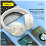 Ασύρματα Ακουστικά Κεφαλής Foneng BL51 ANC+ENC Μαύρο | Shopin.gr