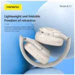 Ασύρματα Ακουστικά Κεφαλής Foneng BL51 ANC+ENC Μαύρο | Shopin.gr