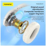 Ασύρματα Ακουστικά Κεφαλής Foneng BL51 ANC+ENC Μαύρο | Shopin.gr